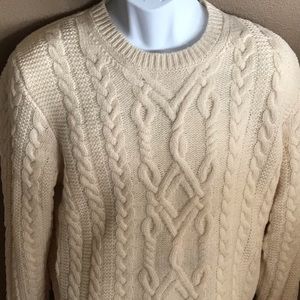JCREW Wallace and Barnes Cable Sweater